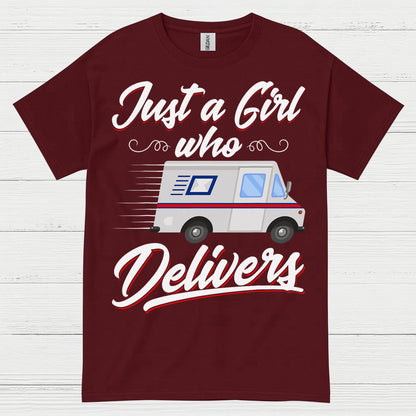 Just A Girl Who Delivers T Shirt