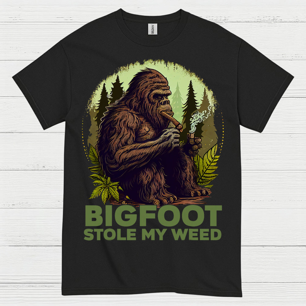 Bigfoot Stole My Weed T Shirt