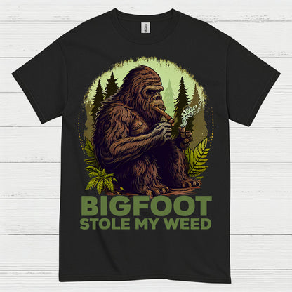 Bigfoot Stole My Weed T Shirt