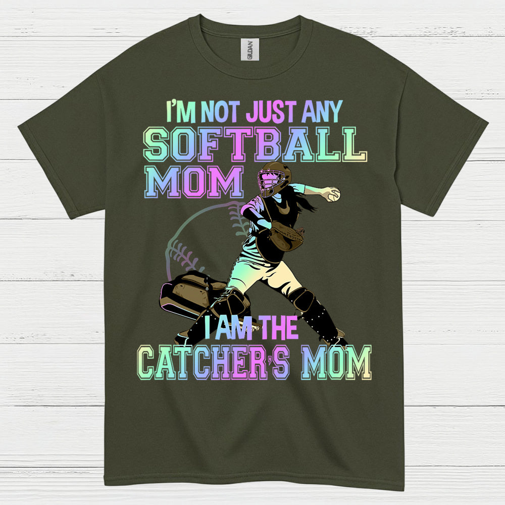 I Am The Catcher’s Mom Softball T Shirt