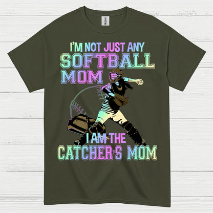 I Am The Catcher’s Mom Softball T Shirt