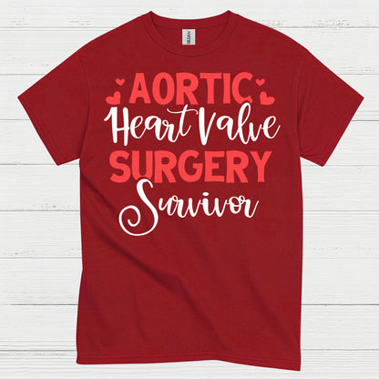 Aortic Heart Valve Surgery Survivor T Shirt
