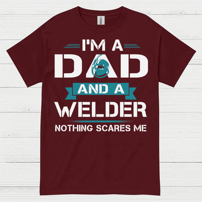 Dad And Welder Pride T Shirt