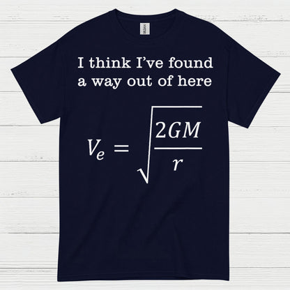 Escape Velocity Physics T Shirt
