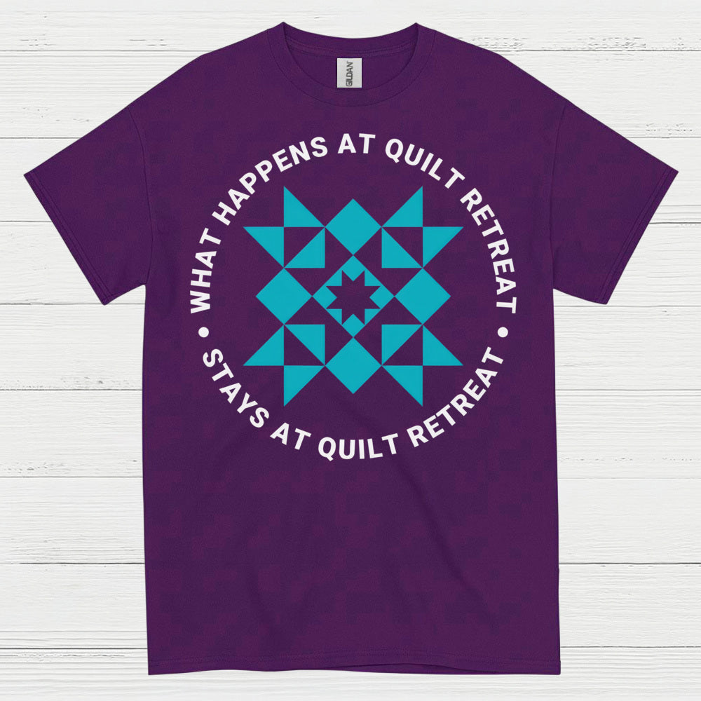 Quilt Retreat Rules Humor T Shirt