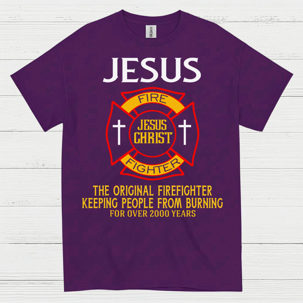 Jesus The Original Firefighter T Shirt