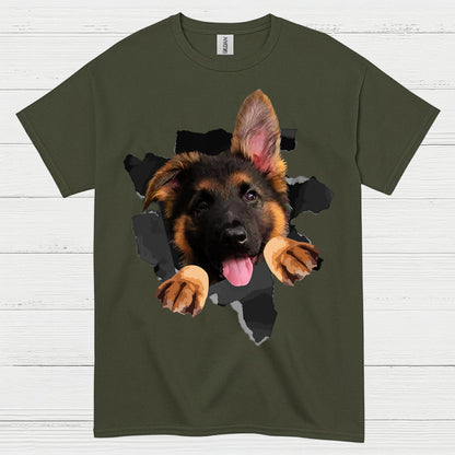 Playful German Shepherd Puppy T Shirt
