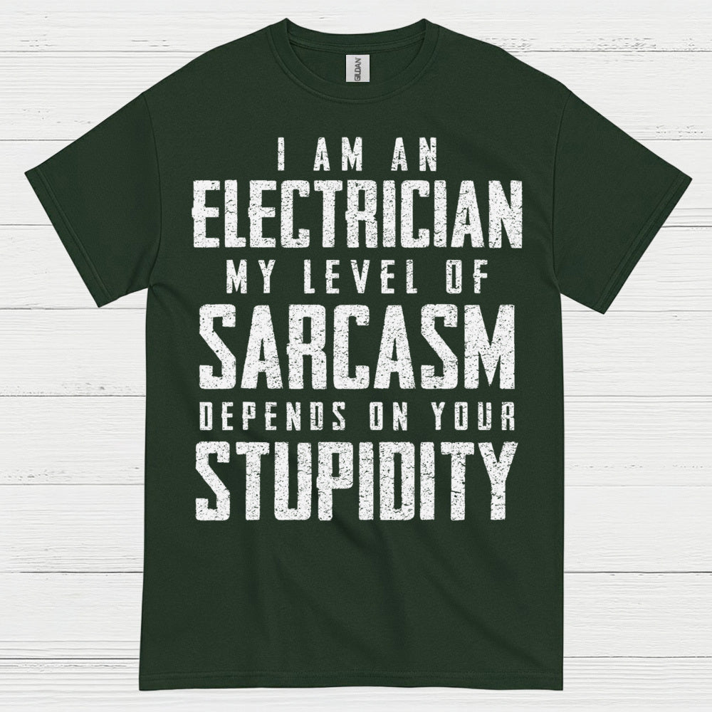 Electrician Sarcasm Level T Shirt