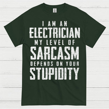 Electrician Sarcasm Level T Shirt