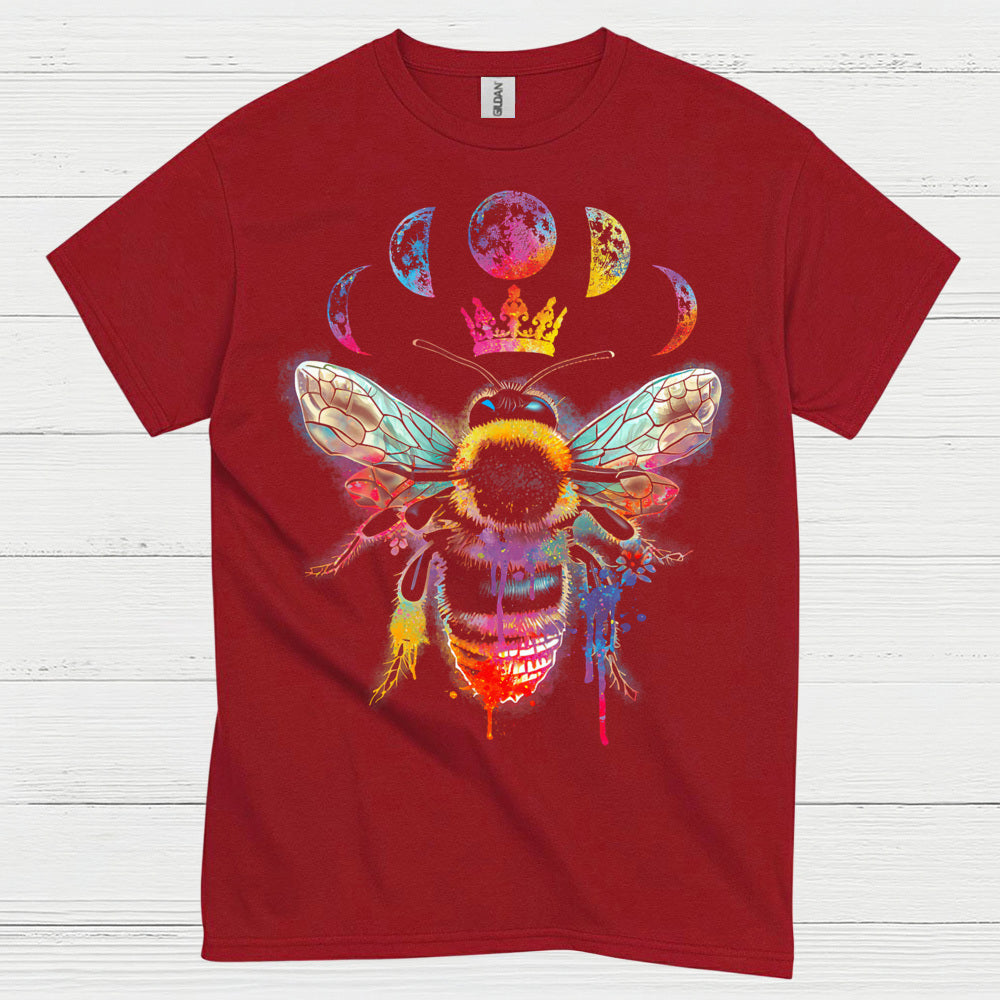 Cosmic Queen Bee Art T Shirt