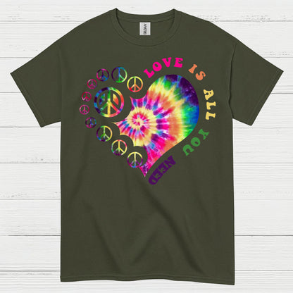 Love Is All You Need Hippie T Shirt