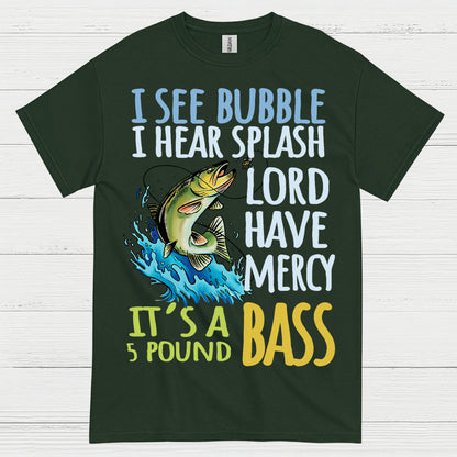 5 Pound Bass Fishing T Shirt