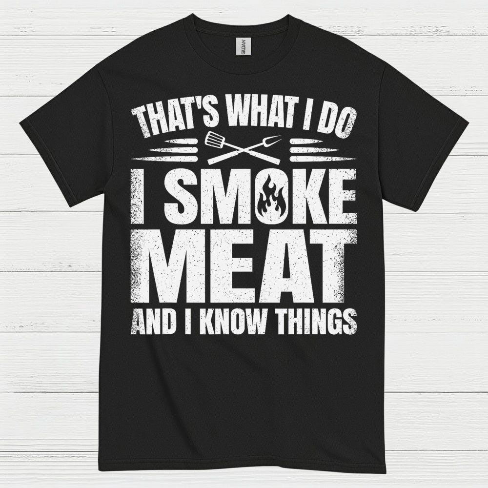 BBQ Master Smoke Meat T Shirt