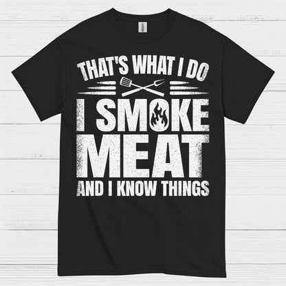 BBQ Master Smoke Meat T Shirt