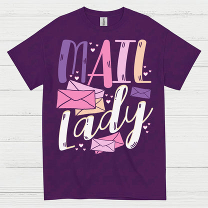 Mail Lady Cute Postal T Shirt