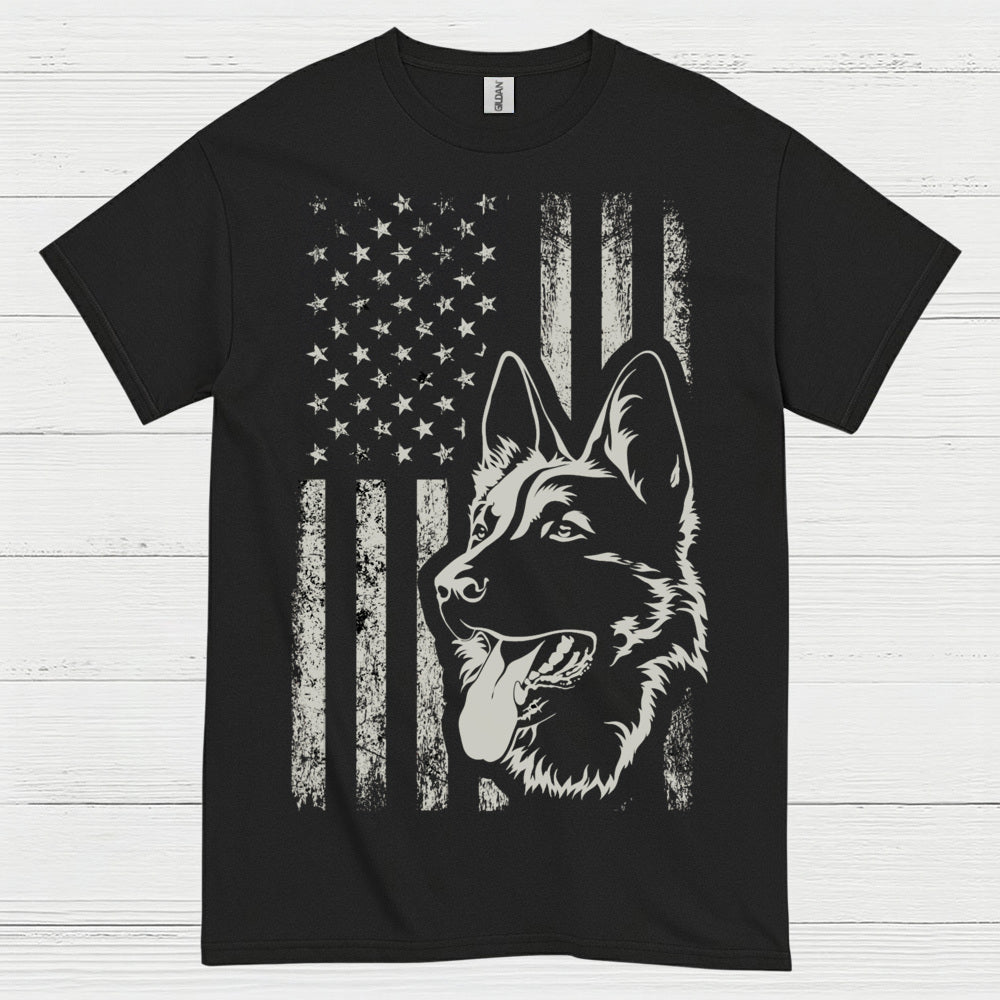 American Shepherd Flag T Shirt