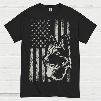 American Shepherd Flag T Shirt