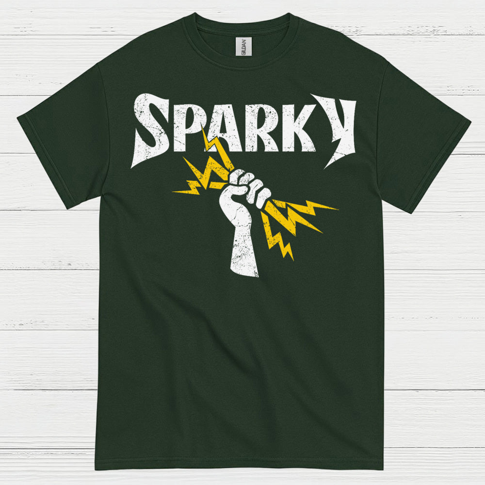 Sparky Electrician Graphic T Shirt