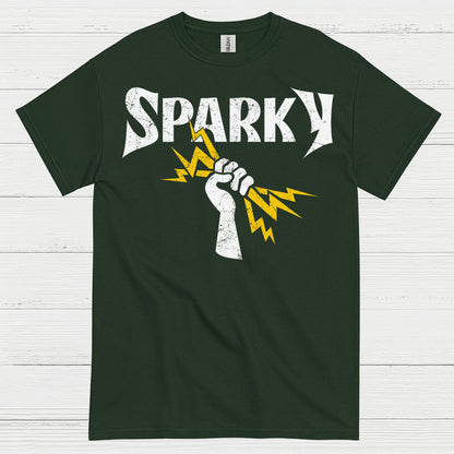 Sparky Electrician Graphic T Shirt