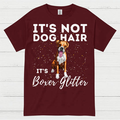 Boxer Glitter Funny T Shirt