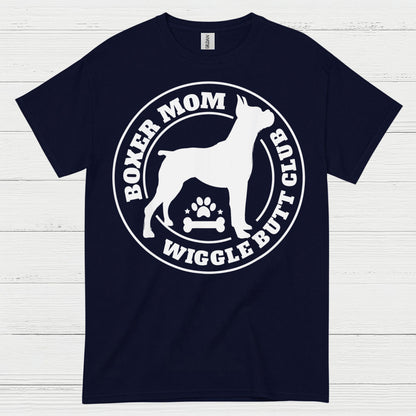 Boxer Mom Wiggle Butt Club T Shirt