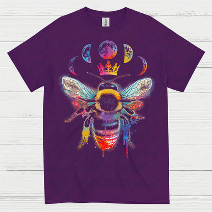 Cosmic Queen Bee Art T Shirt