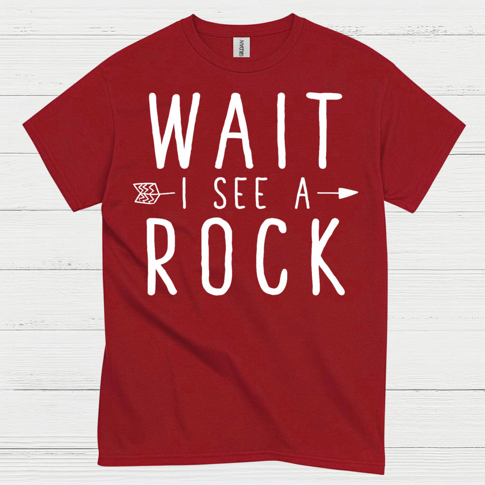 Wait I See A Rock Geology T Shirt