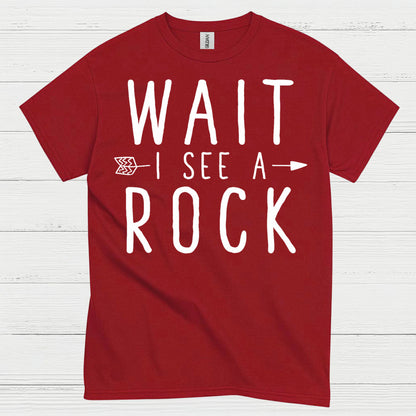 Wait I See A Rock Geology T Shirt