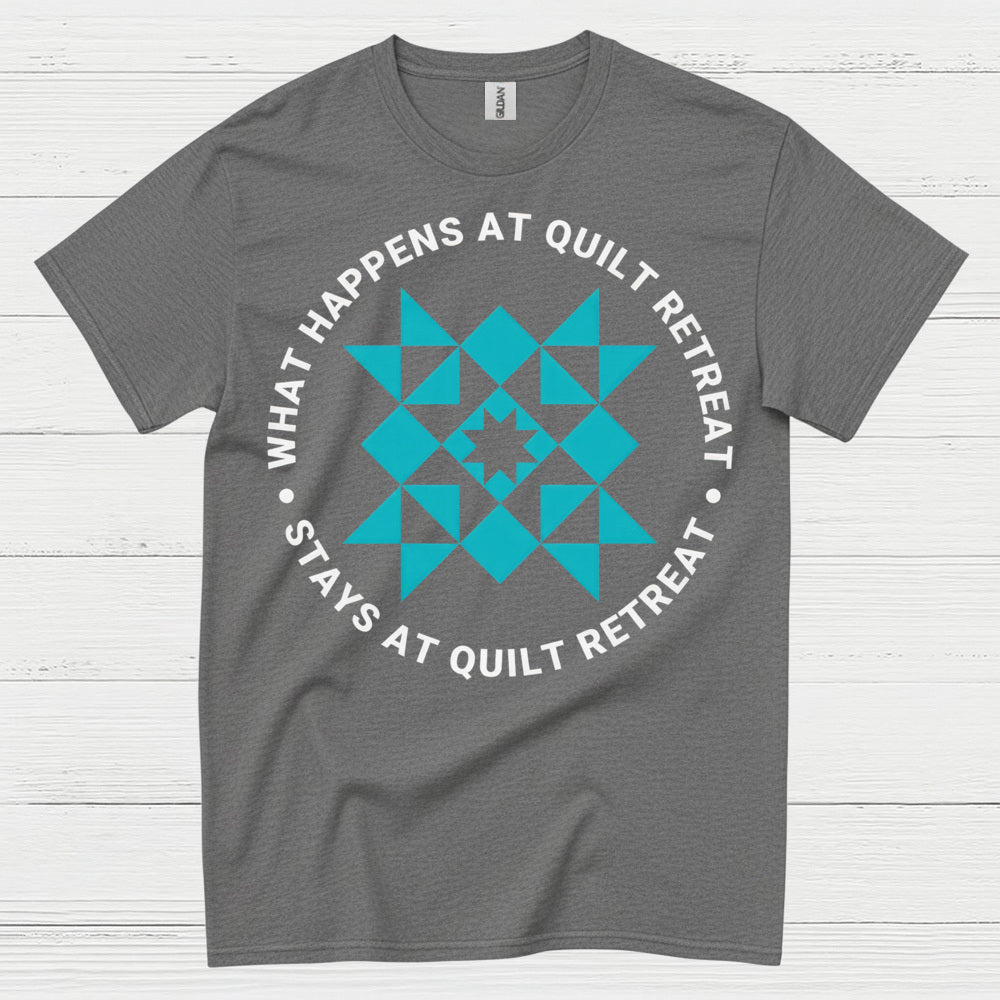 Quilt Retreat Rules Humor T Shirt