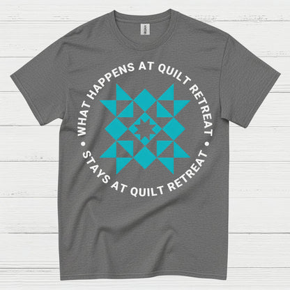 Quilt Retreat Rules Humor T Shirt