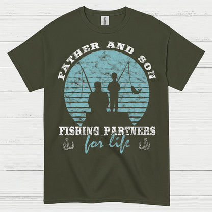Father And Son Fishing T Shirt