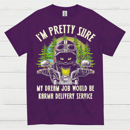 Karma Delivery Service Humor T Shirt