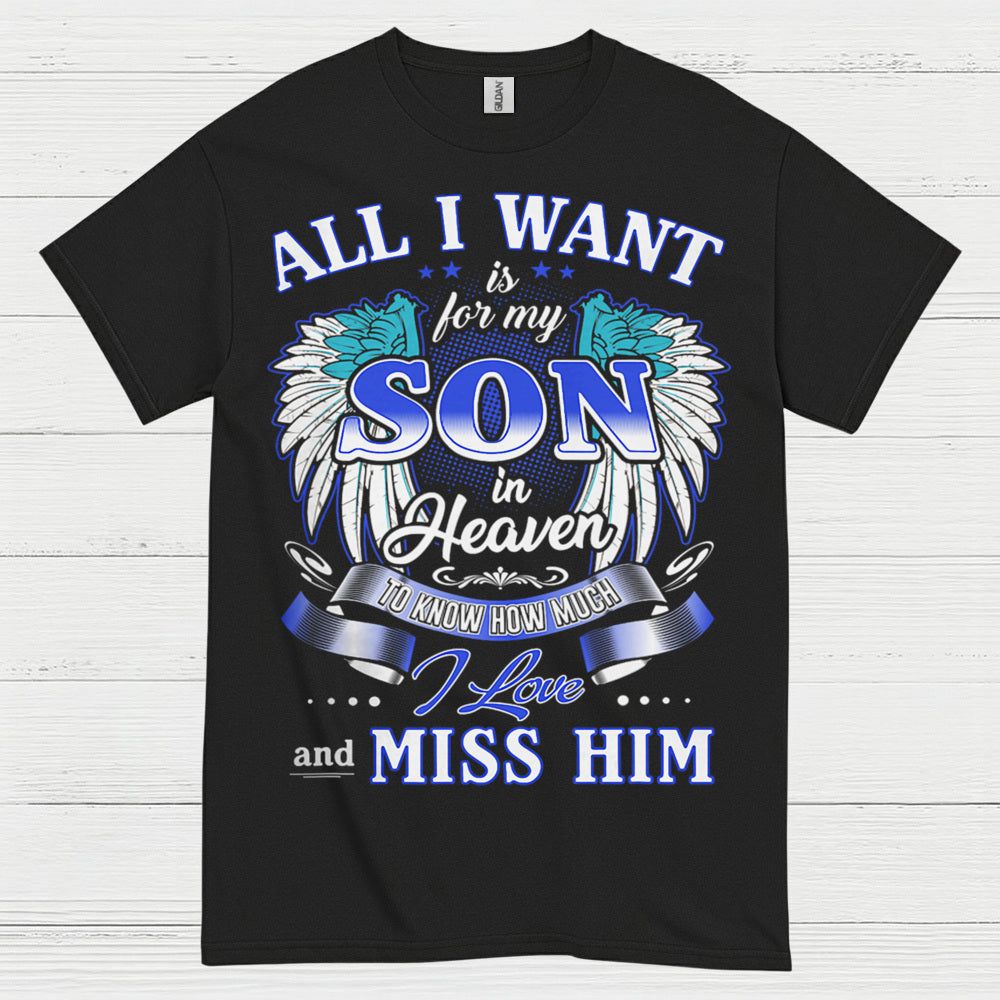 Son In Heaven Memorial T Shirt