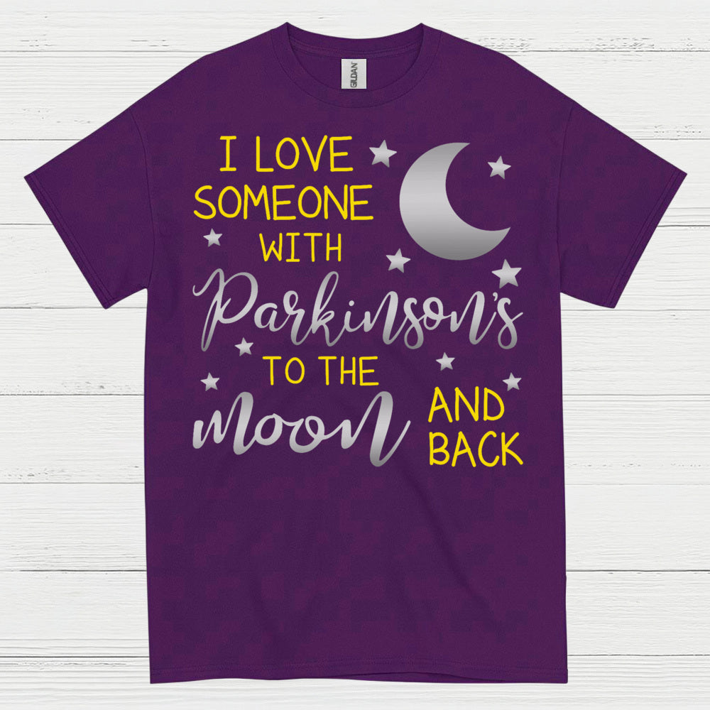 Love Someone With Parkinsons Moon T Shirt
