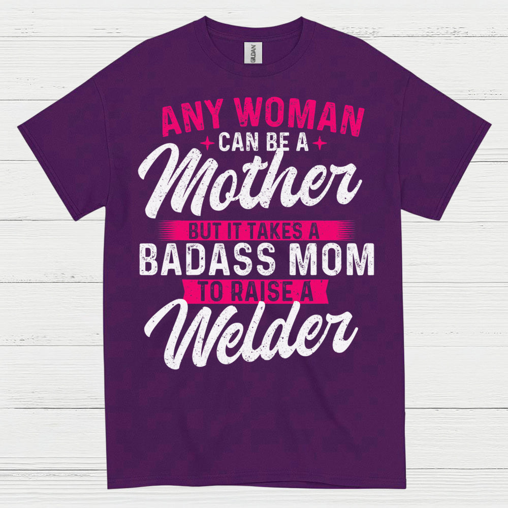 Proud Welder Mom Welding T Shirt