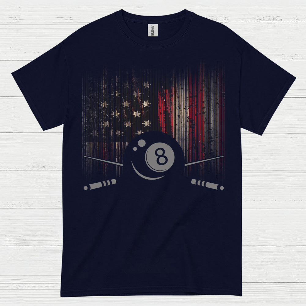 Vintage 8 Ball American Pool T Shirt