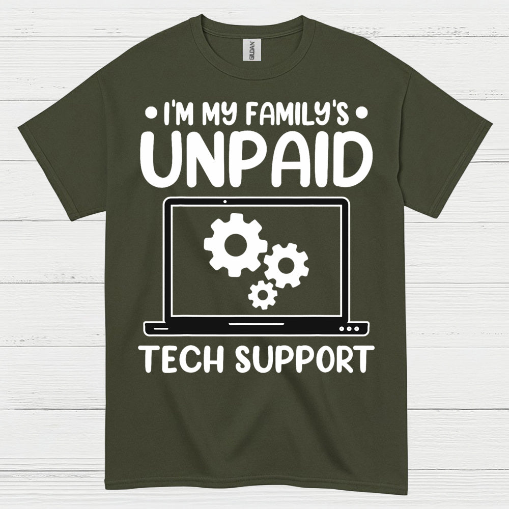 Tech Support Legend Family T Shirt