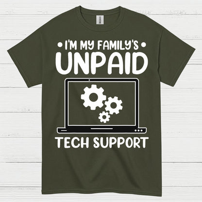 Tech Support Legend Family T Shirt