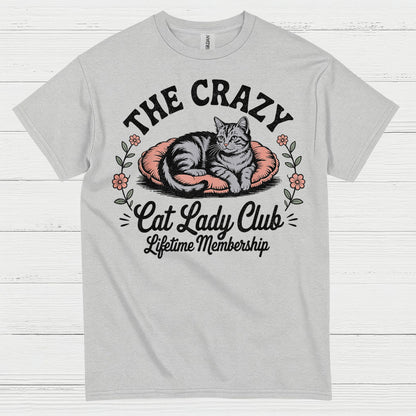 Crazy Cat Lady Club T Shirt