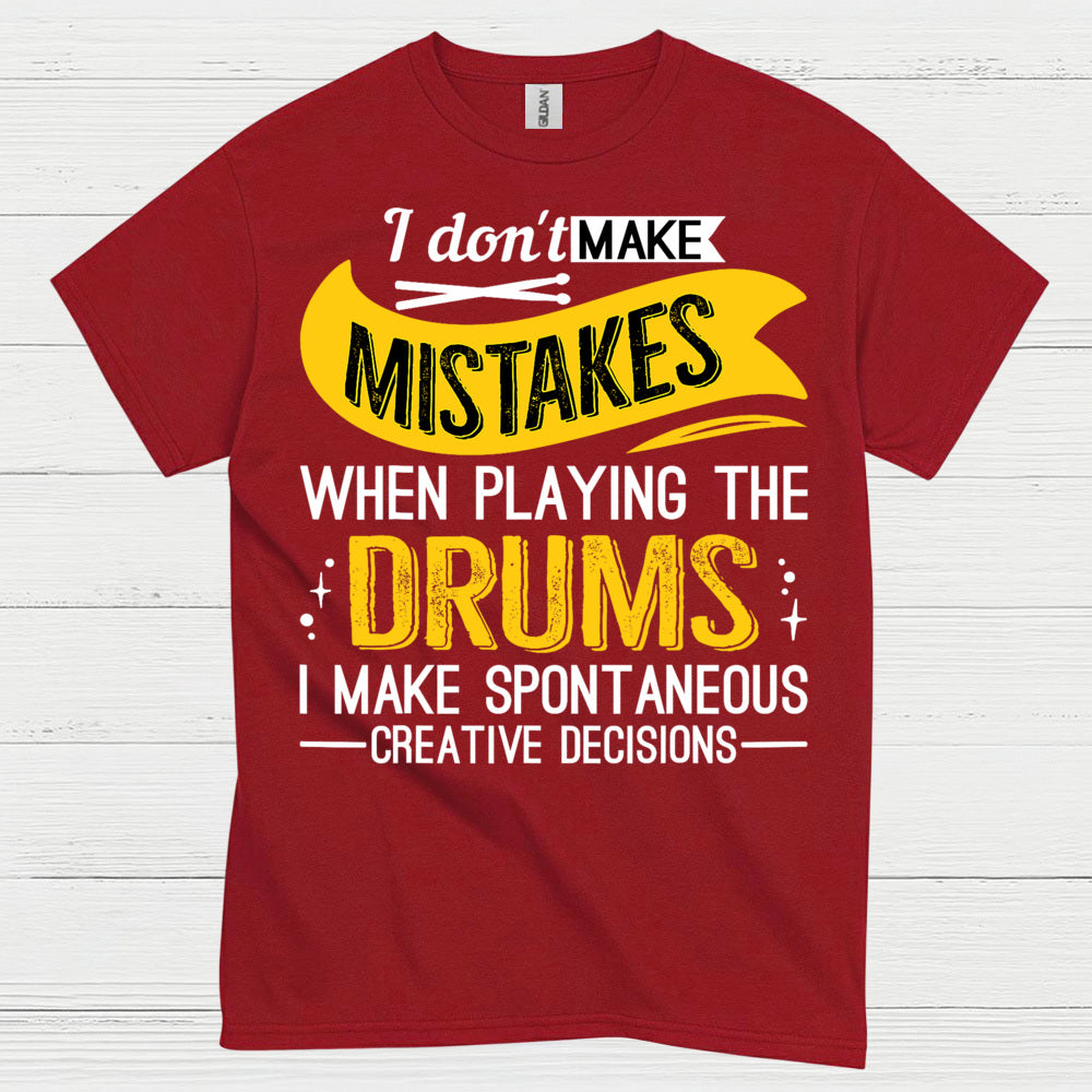 Spontaneous Drummer T Shirt
