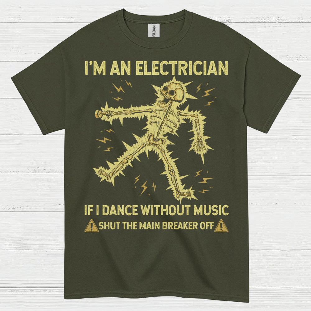 Funny Electrician Safety T Shirt