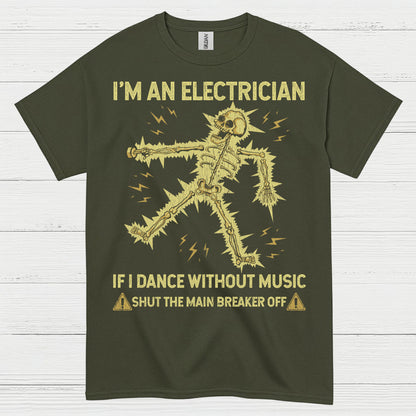 Funny Electrician Safety T Shirt