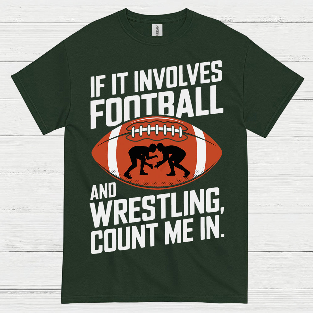 Football Wrestling Fan Pride T Shirt