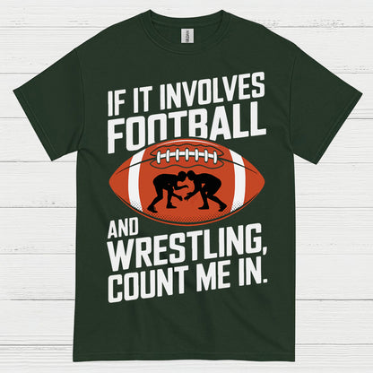 Football Wrestling Fan Pride T Shirt
