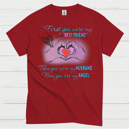 My Husband My Angel Memorial T Shirt