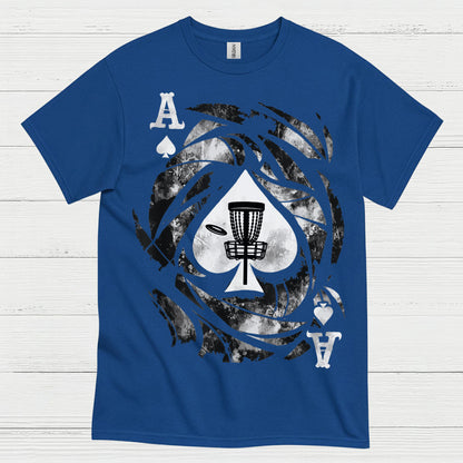 Ace Of Spades Disc Golf T Shirt