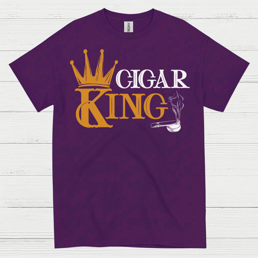 Cigar King Crowned Cigar T Shirt