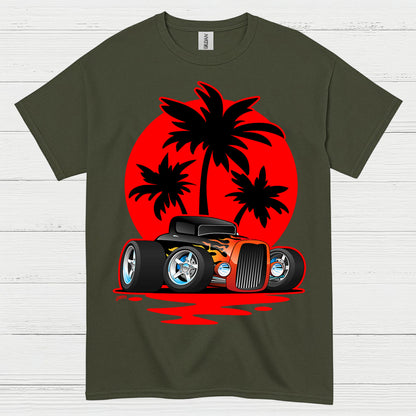 Sunset Hot Rod T Shirt
