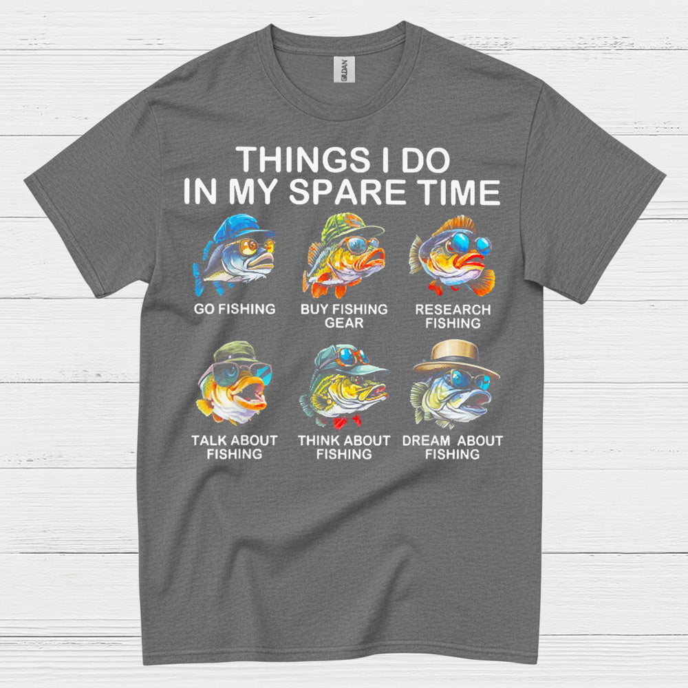 Things I Do Fishing T Shirt