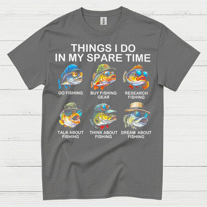 Things I Do Fishing T Shirt